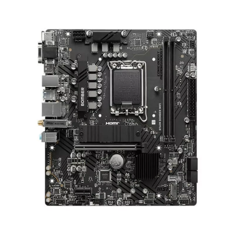 MSI B760M Bomber WIFI DDR5 Motherboard